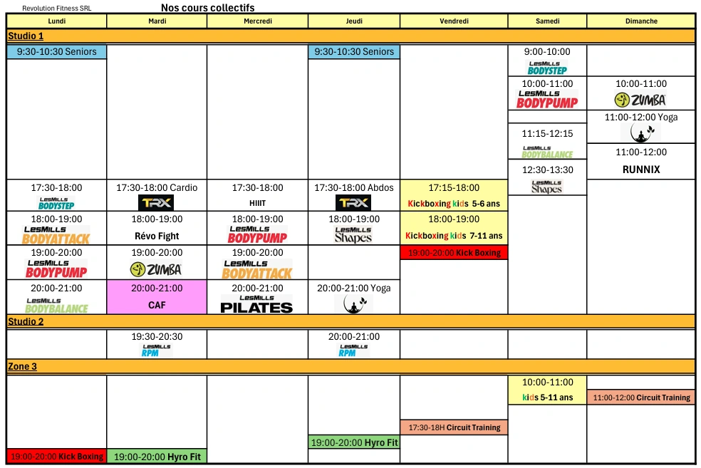 Grille horaire 2026 08 Grille horaire 2026 08